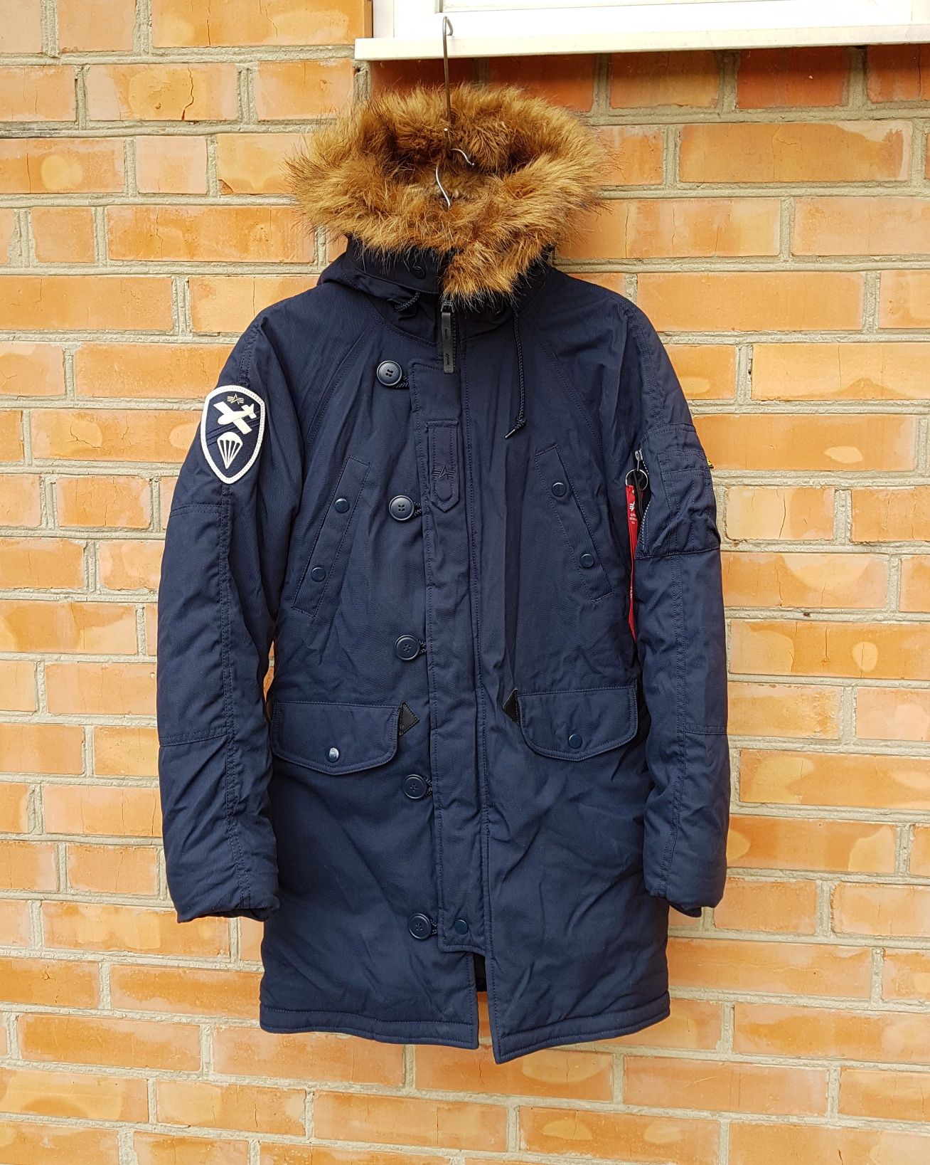 Alpha Industries n-3b жіноча парка аляска куртка зимова оригінал XS-S