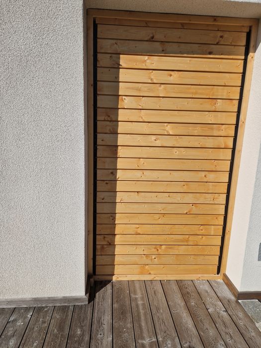 żaluzje ogrodowe, Ruchome deski,