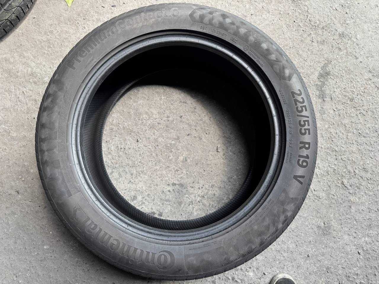 Шини літо 225/55/R19 Continental Premium Contact 6 2022Рік