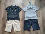 T-shirt polo i spodenki- dwa zestawy