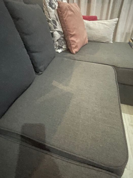 Sofá-cama 3 lugares com chaise longue