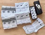 Nike/Adidas Skarpety Hurt/Detal Wysokie/Krotkie