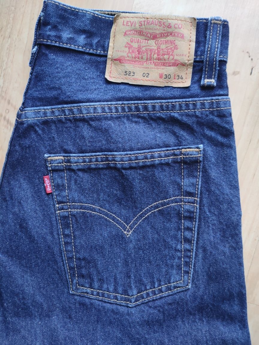 Levis 523 30/34 (pas 76cm) jak Nowe Wysyłka