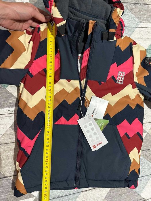 Зимова лижна куртка курточка на дівчинку LegoWear р.110-116