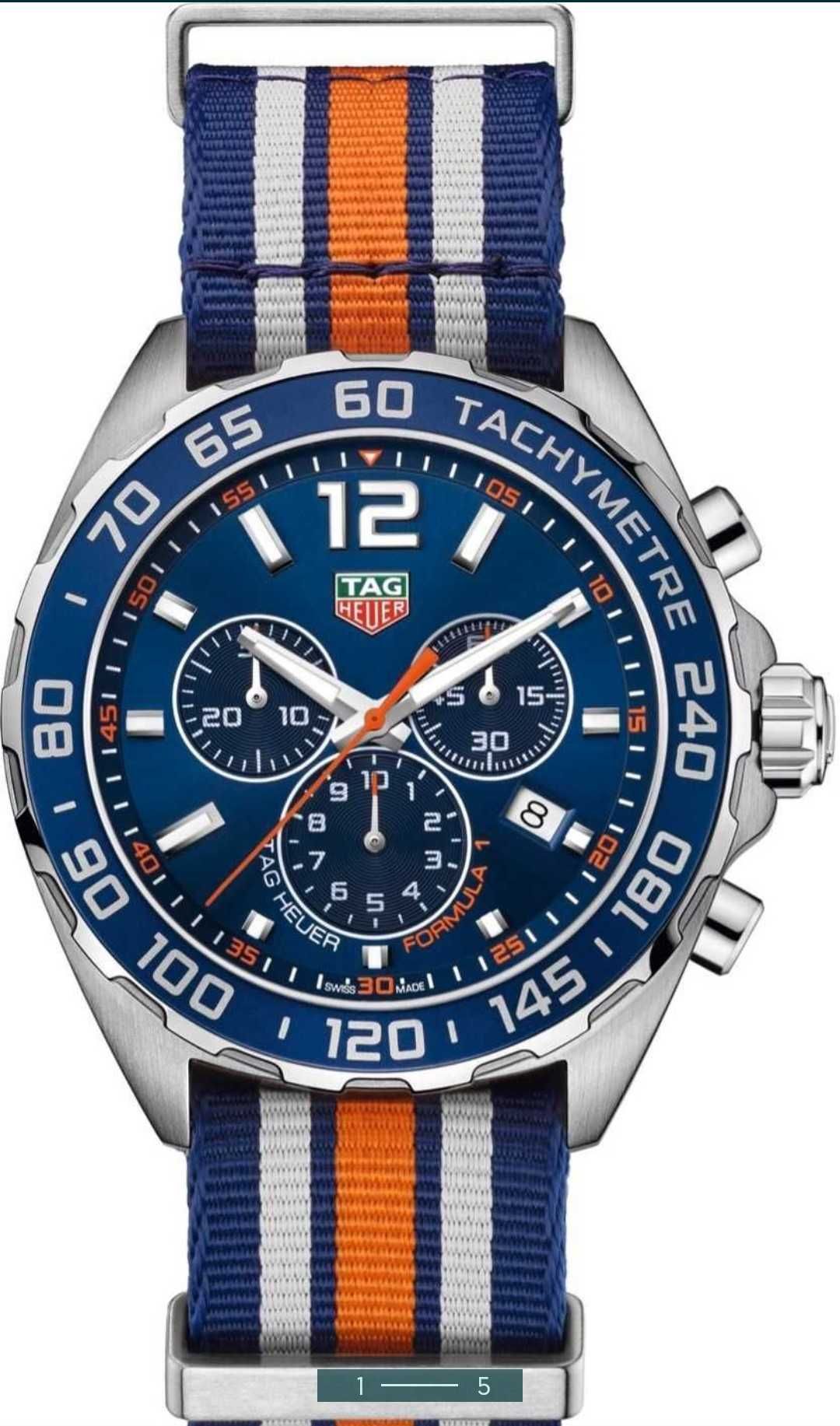 NOWY Tag Heuer Formula1 Tachymetre 43mm CAZ1014.FC8196