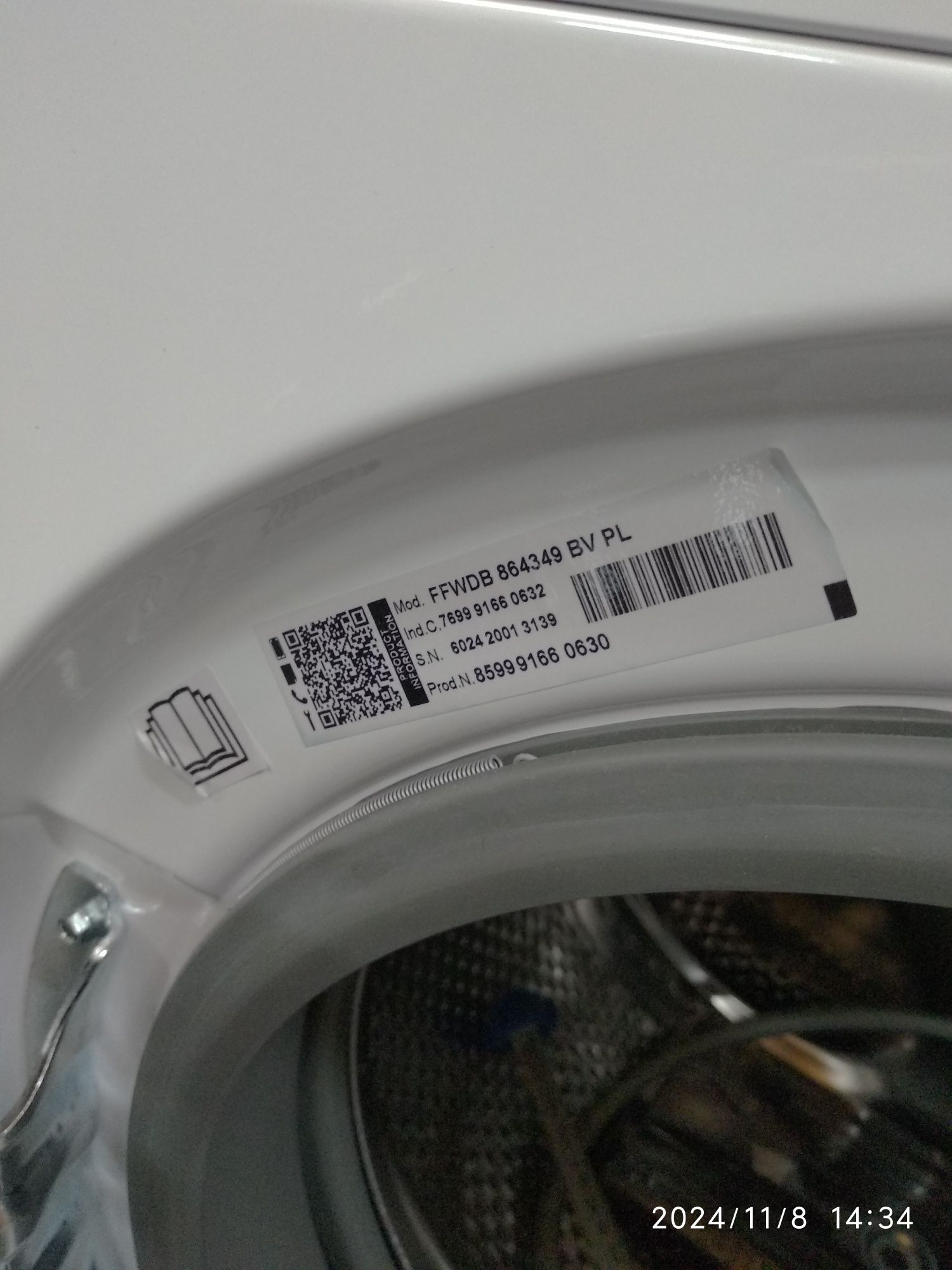 OUTLET Janki ul Wspólna 6 Pralko-suszarka Whirlpool FFWDB 864349 BV PL