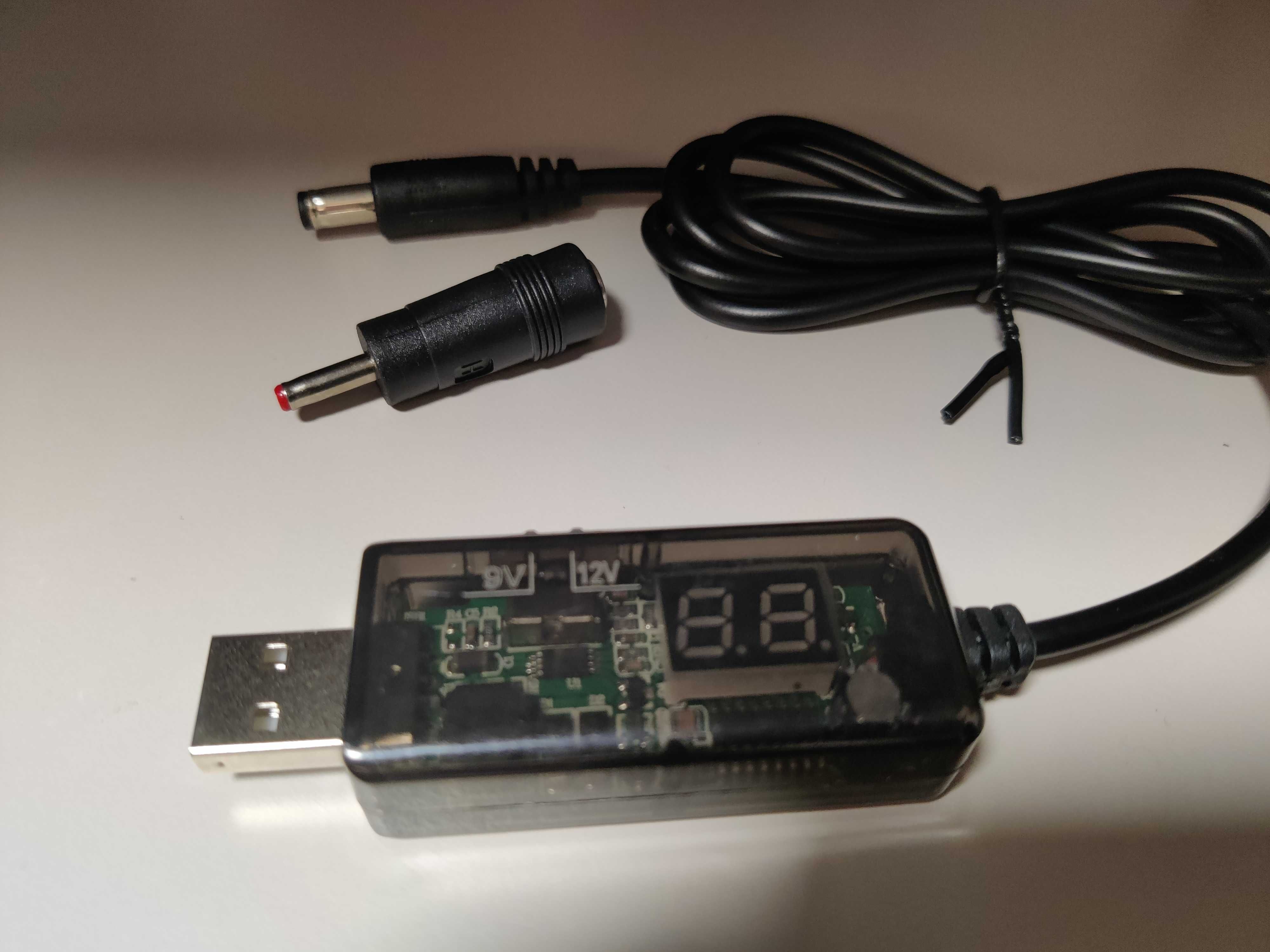 Кабель роутера з перемикачем USB DC 5V 9V/12V