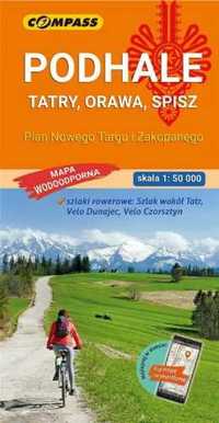 Mapa - Podhale, Tatry, Orawa, Spisz 1:50 000 - praca zbiorowa