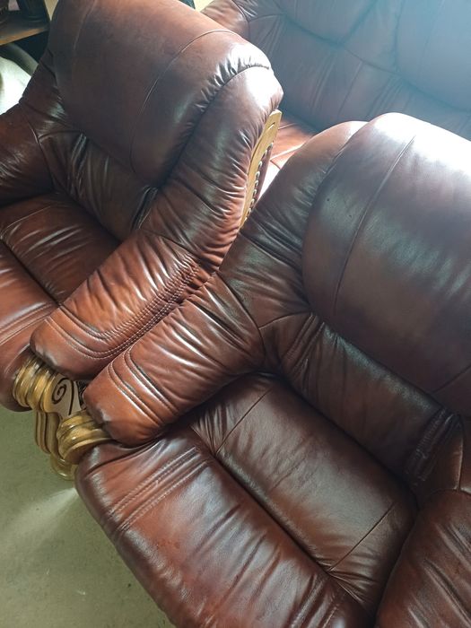 Диван і Крісла італійська шкіра