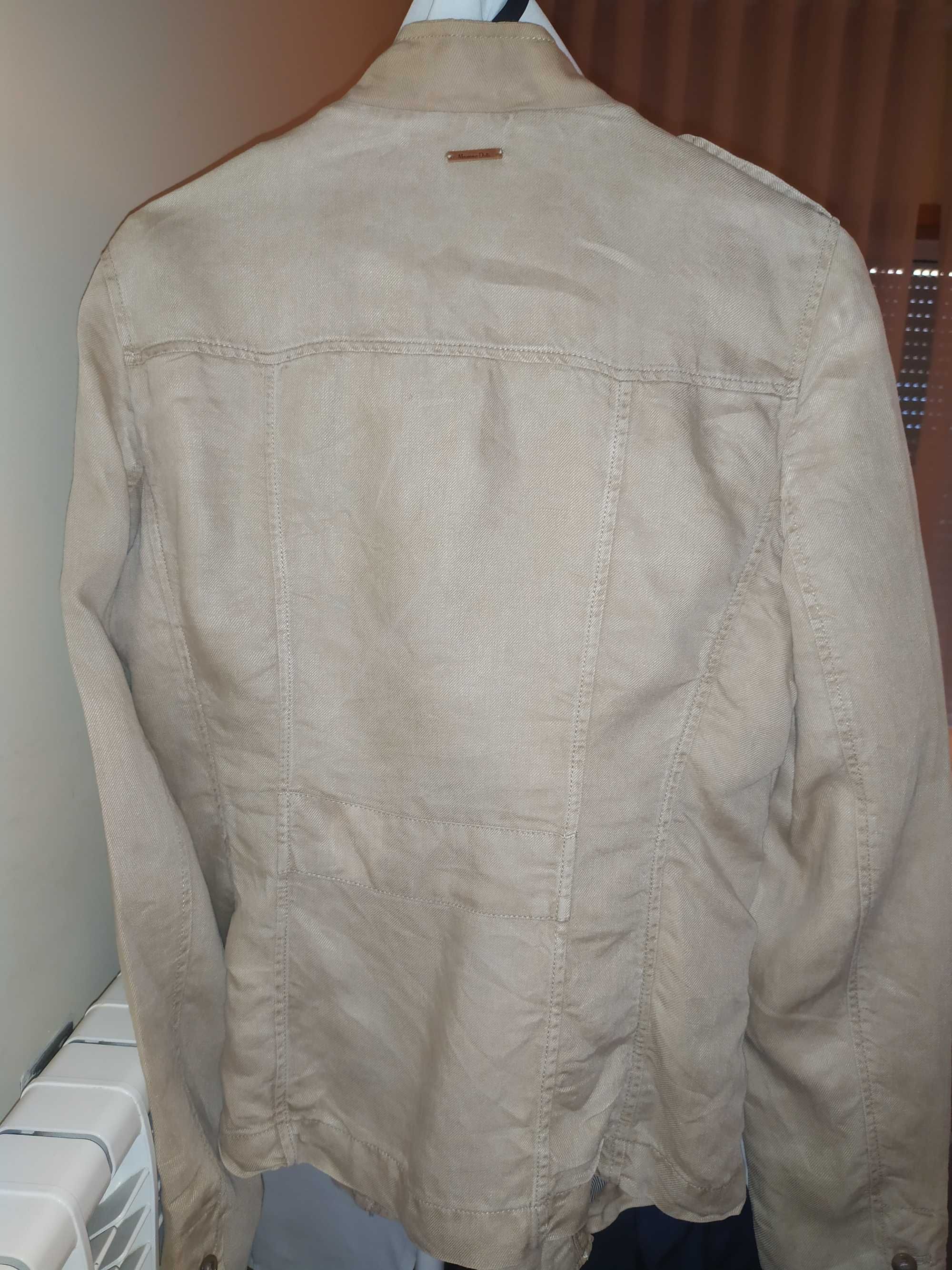 Casaco Feminino Massimo Dutti bege