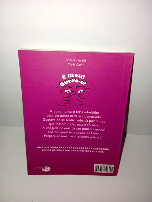 É meu! Quero-o! Leio e jogo para conhecer os sentimentos