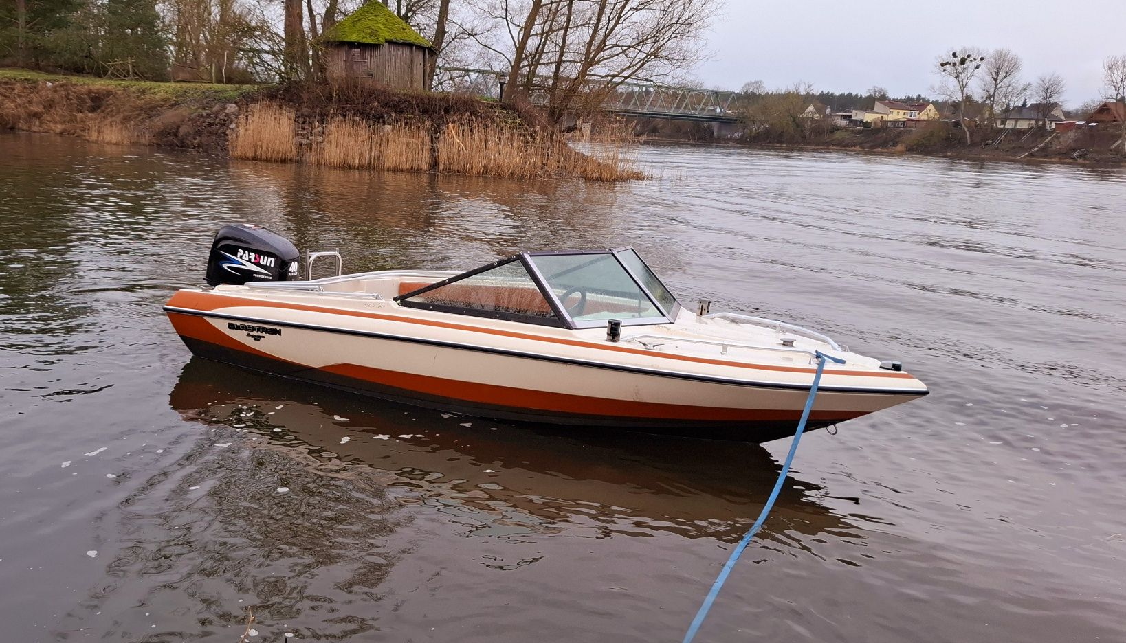 Motorówka Glastron ss v 144, Parsun 40