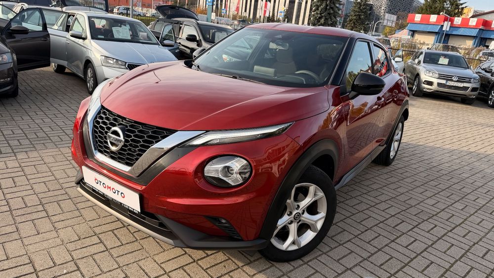 Nissan Juke Benzyna Automat kamera pełen serwis ASO bezwypadkowy