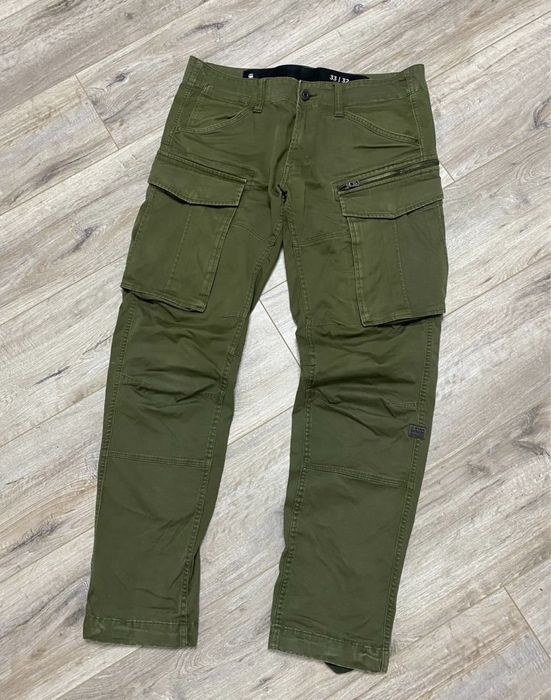 Карго штани з карманами g star 33/32