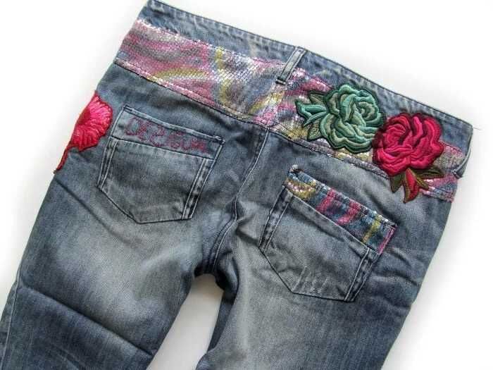 Jeansy Desigual baggy
