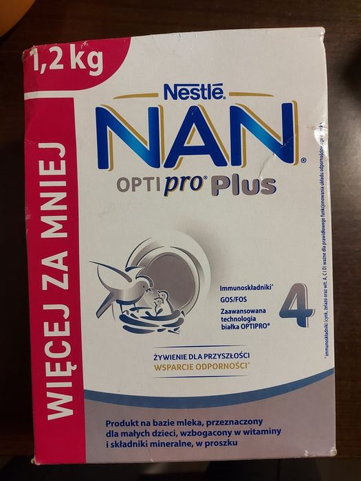 Nestle Nan Optipro plus 4 - 1,2kg