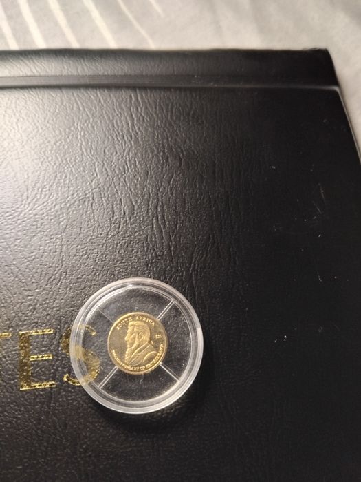 Монета золото ліберія 0,5 грам