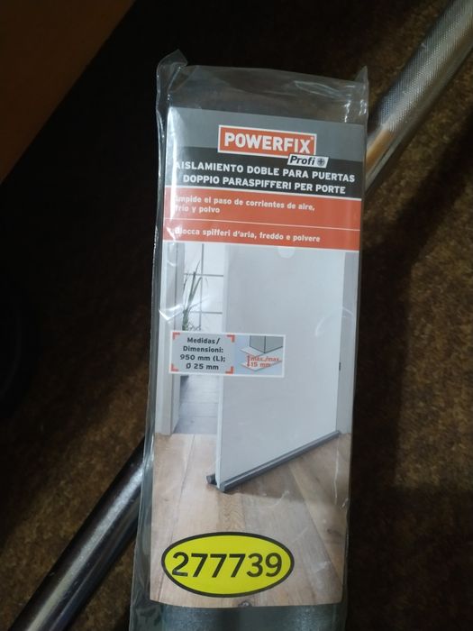 Isolamento duplo para porta Novo 5 euros