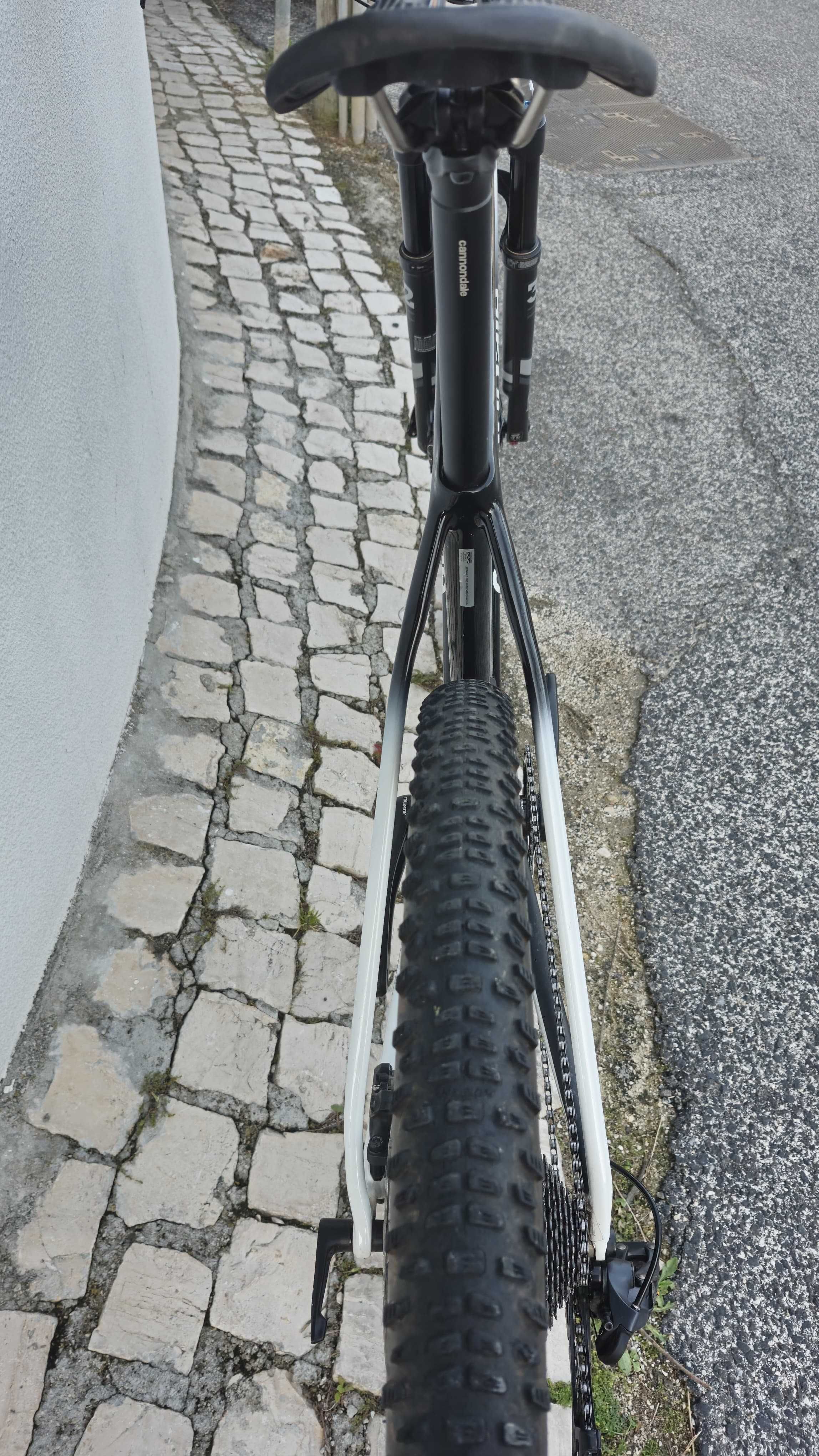 BTT Cannondale Carbon GX Suspensão Fox Bike Nova