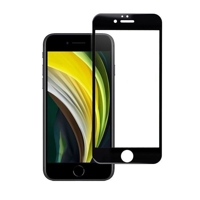 Szkło hartowane do iPhone 6 / 6S (full glue) Blue Star 5D czarne