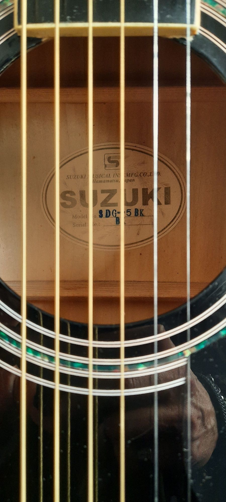 Guitarra Clássica Susuki SDG - 5 BK