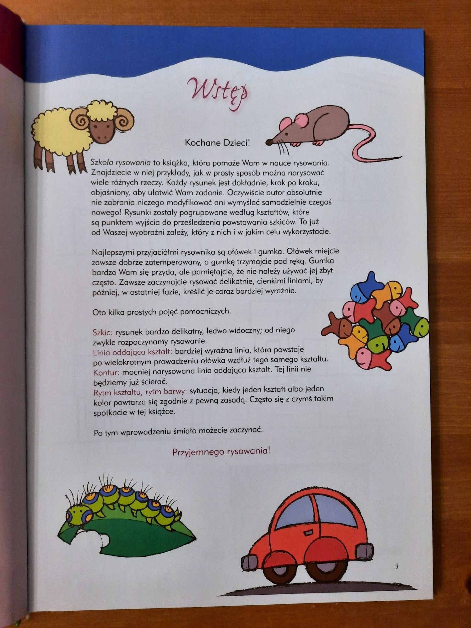Książka nauka rysowania szkoła rysowania dla dzieci