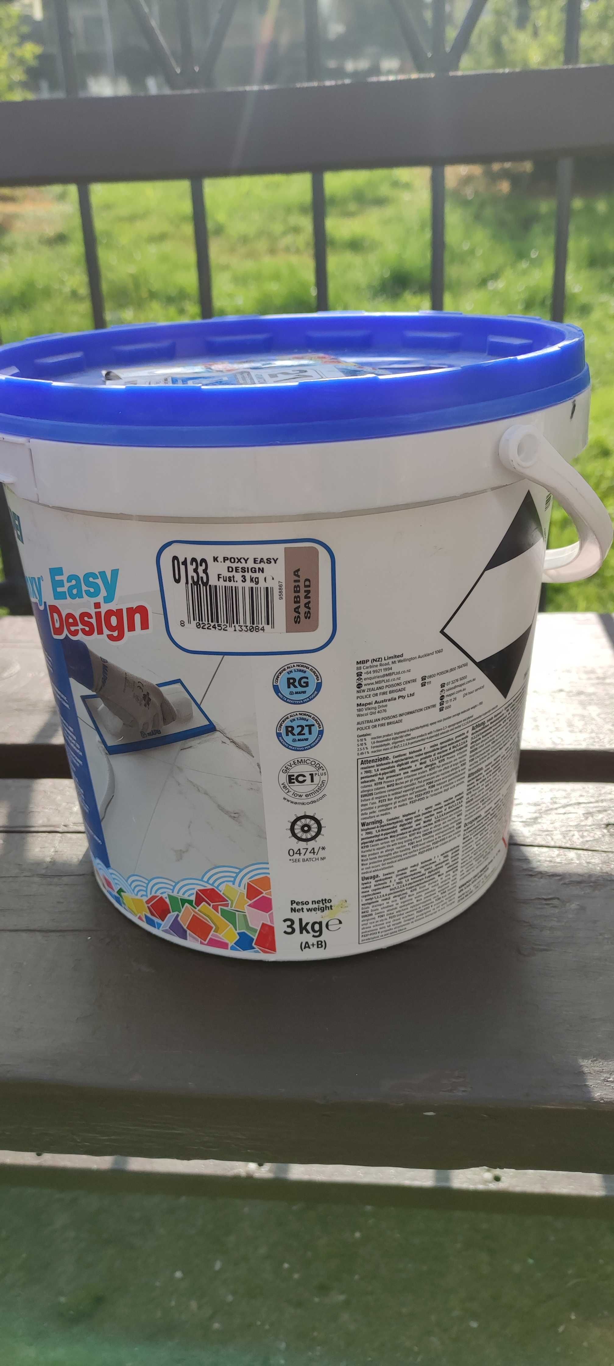 Fuga epoksydowa Mapei easy desing  kolor 133 Piasek Nowa