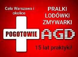 Serwis AGD - naprawa ZMYWAREK,PRALEK,lodówek - Dojazd !