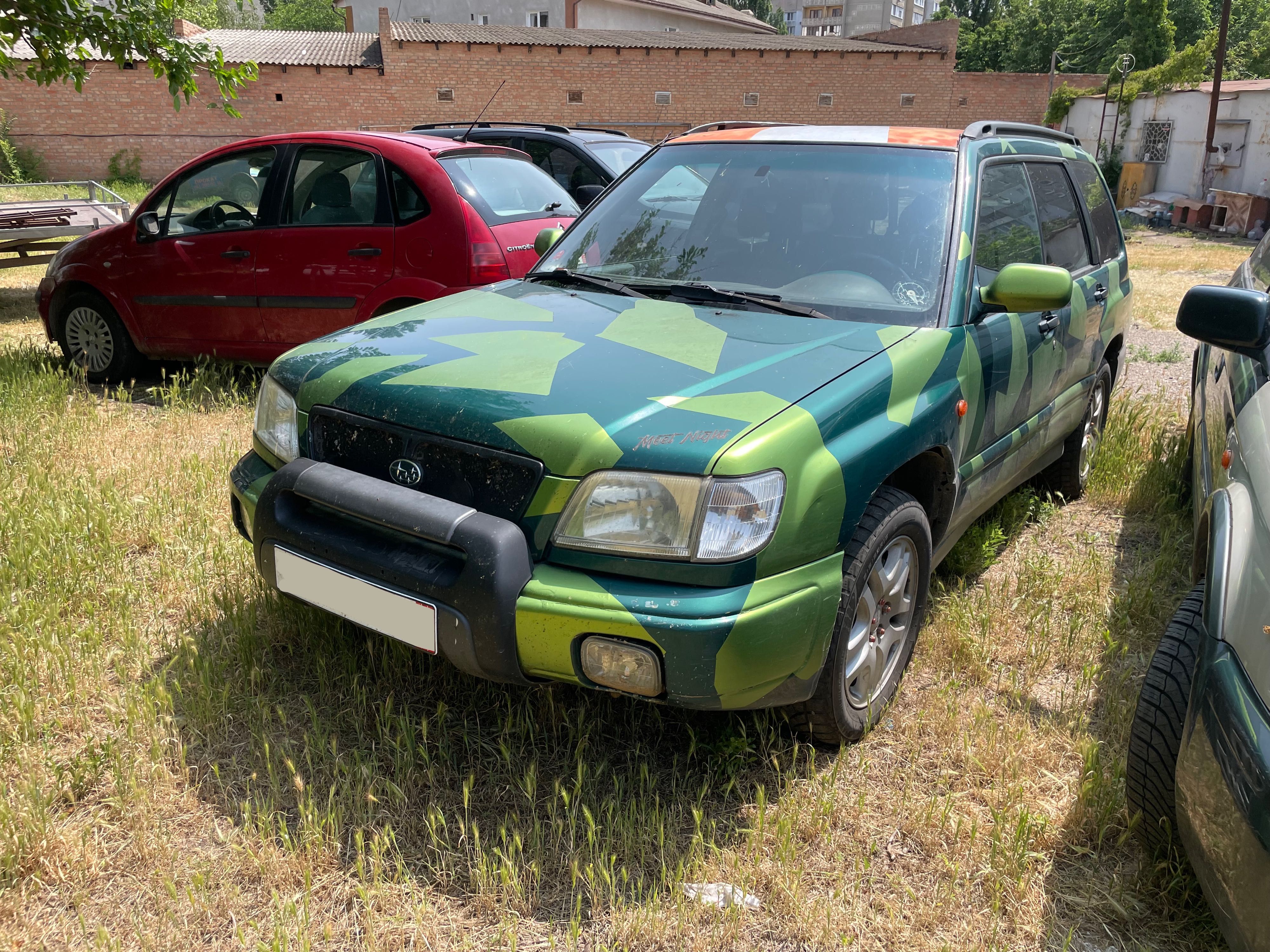 Двері Subaru Forester SF (1997—2002)