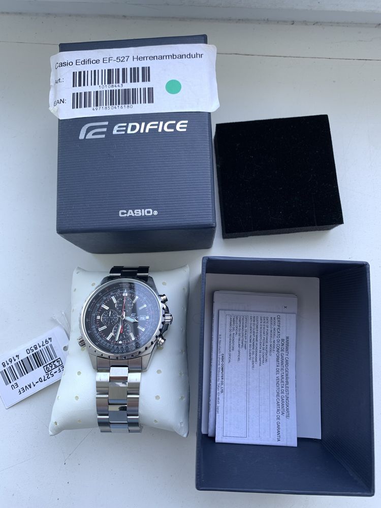 Мужские часы CASIO Edifice EF-527D-1AVEF