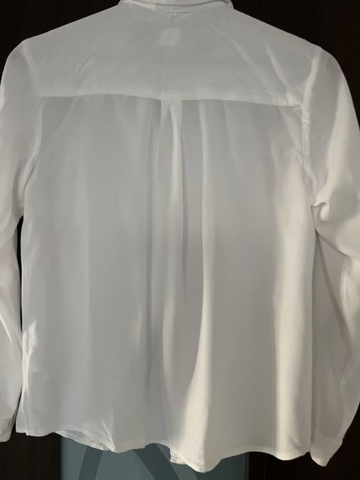 Biała bluzka dziewczęca 158