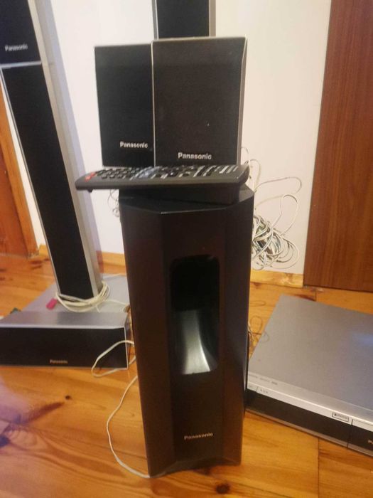 Kino domowe Panasonic plus odtwarzacz płyt DVD
