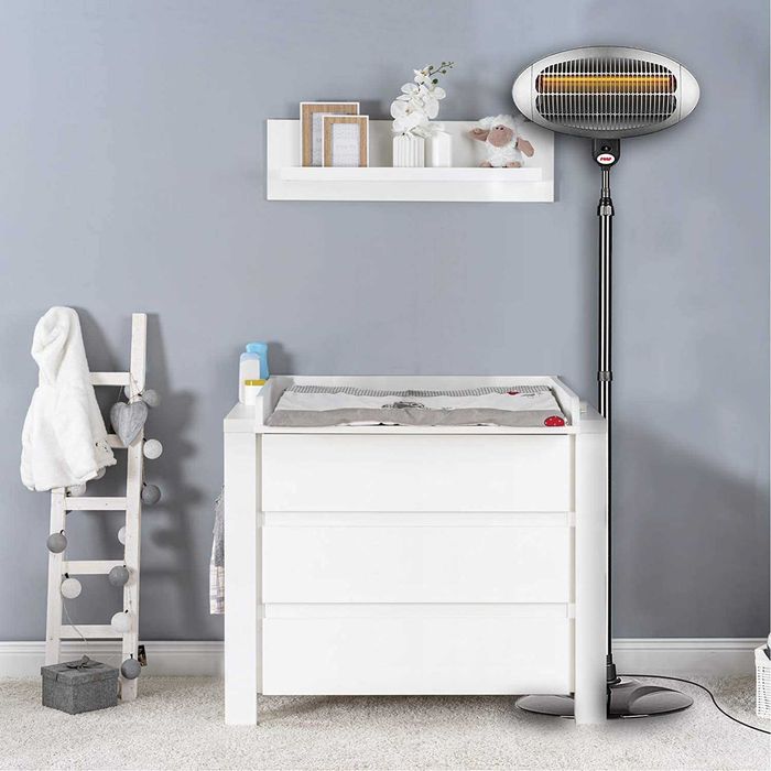 Reer 1909 Promiennik 650W lampa grzewcza do Przewijania z Podstawą