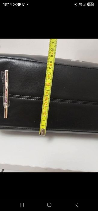 Torebka Calvin Klein bagietka shopperka shopper oryginalna czarna