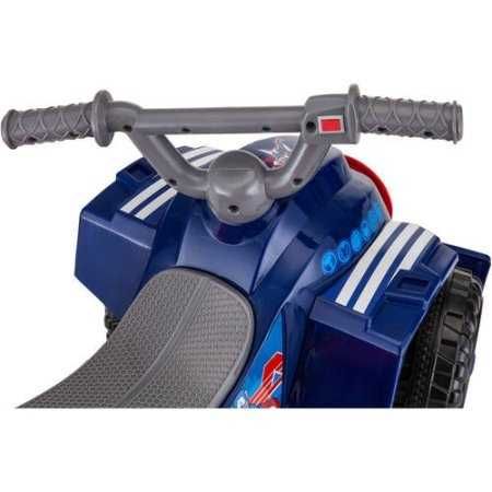 Quad dla dzieci Marvel Kapitan America elektryczny 6V