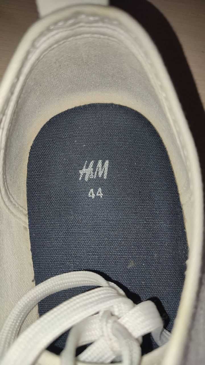 Кеды H&M белые 44 размер