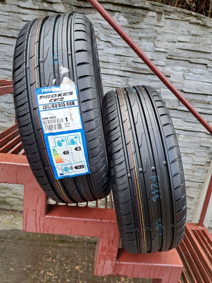 Opony letnie NOWE 195/60 R15 Toyo Montaż i wyważanie gratis!