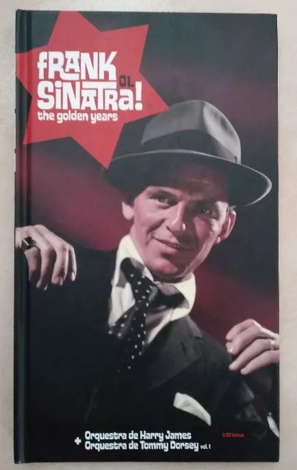 Livro + 2 CDs do Frank Sinatra "The Golden Years"