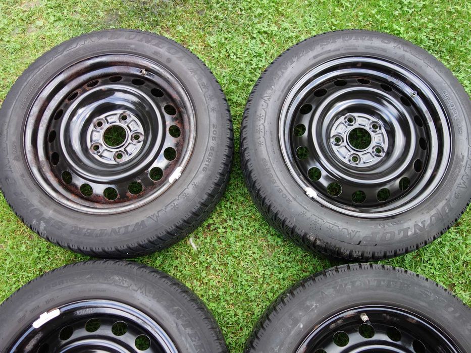 Koła Zimowe TOYOTA COROLLA AURIS AVENSIS 16''  Dunlop Czujniki TPMS