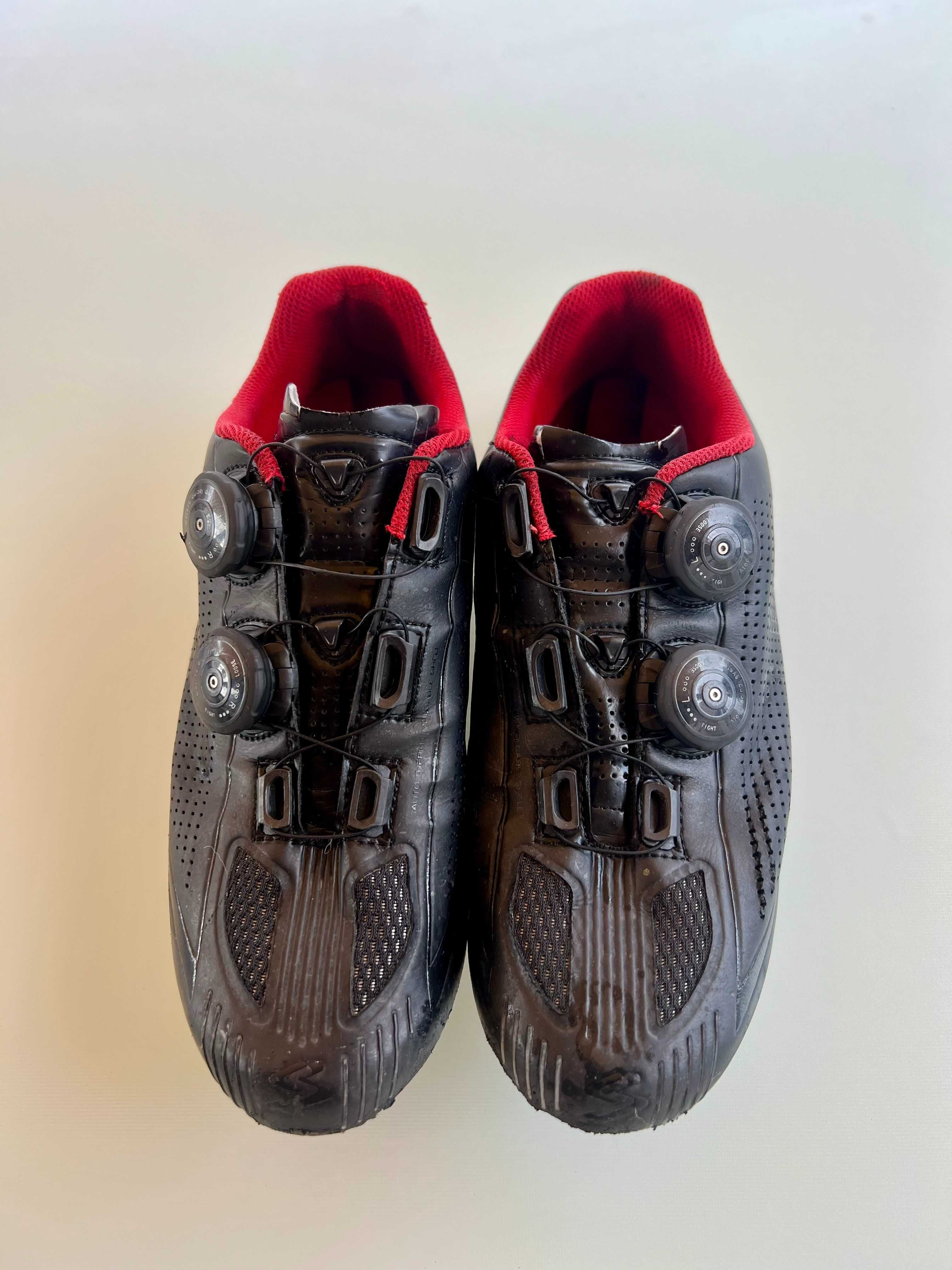 Sapatos Encaixe Ciclismo Estrada e BTT Usados