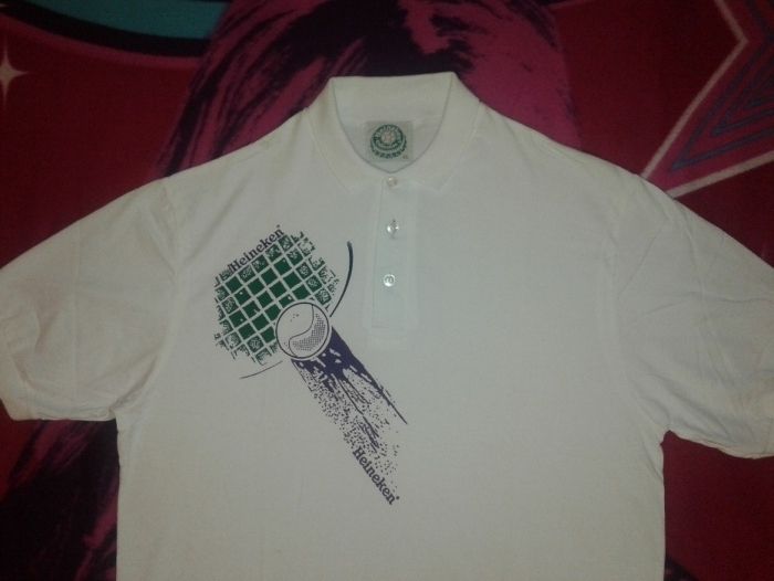 Koszulka polo tenisowa męska HEINEKEN XL