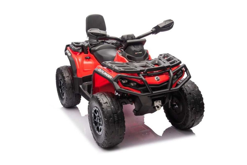 Duży Quad na akumulator Can Am Outlander 4x200W 24V ATV Czerwony
