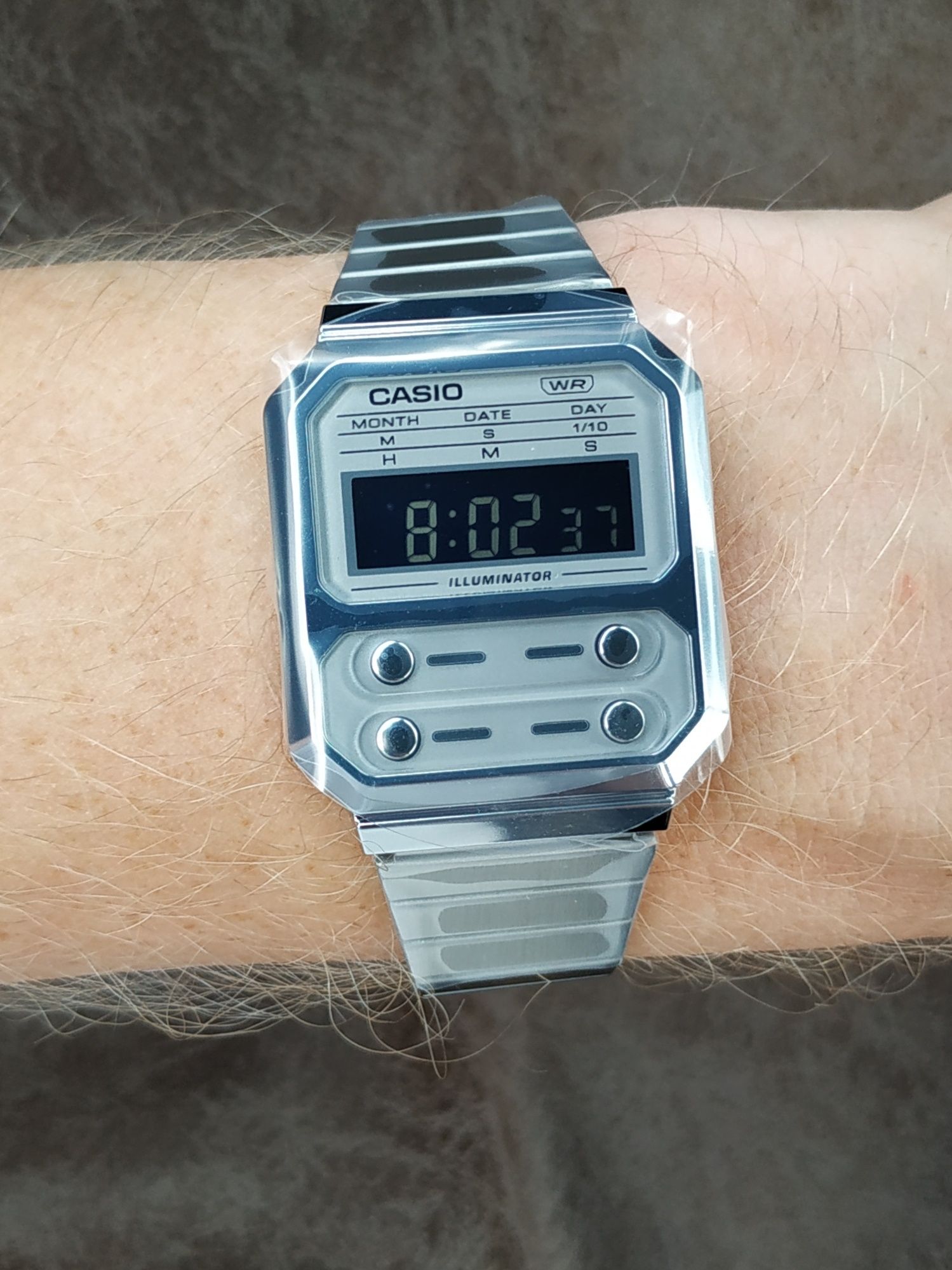 Годинник чоловічий Casio A100WE-1AEF Оригинал Гарантия Часы мужские