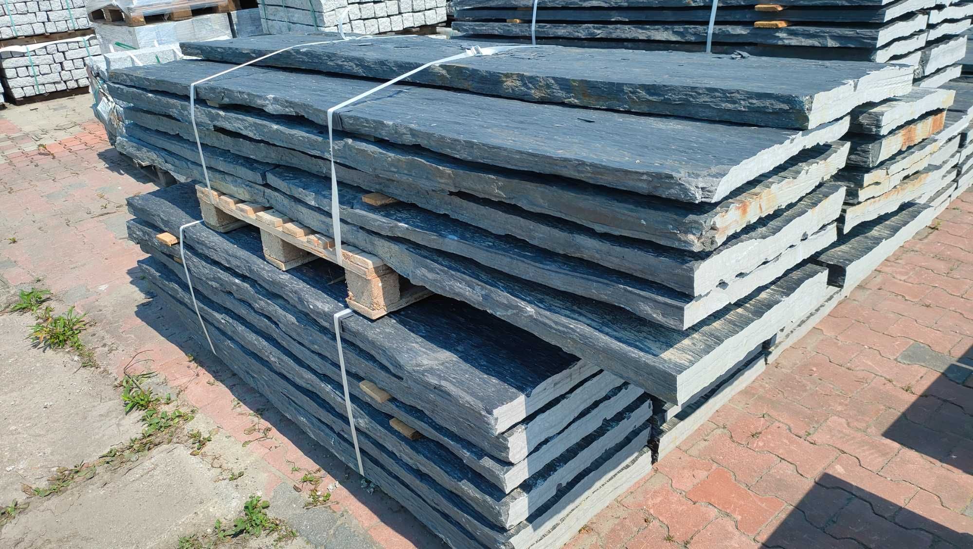 Pillar Black płyta kamień głaz płyty słup ogrodzenie 50x100-250 cm mur