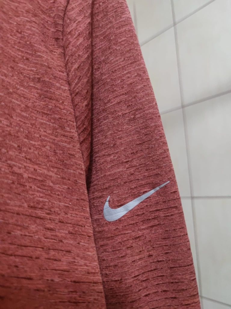 Top koszulka longsleeve bluza Nike XL running damska różowa classic sp