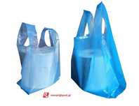 komplet reklamówek HDPE 3 kg i 5 kg niebieskie - 2 komplety