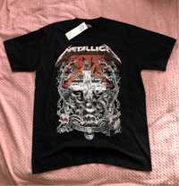 Нова футболка Metallica (t-shirt, тішка) XL, L у стилі опіум, рок, реп