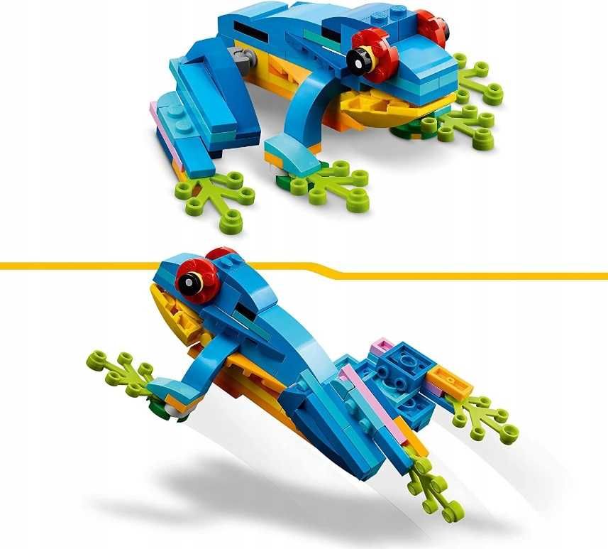 LEGO Creator 31136 Egzotyczna Papuga 3w1 PREZENT