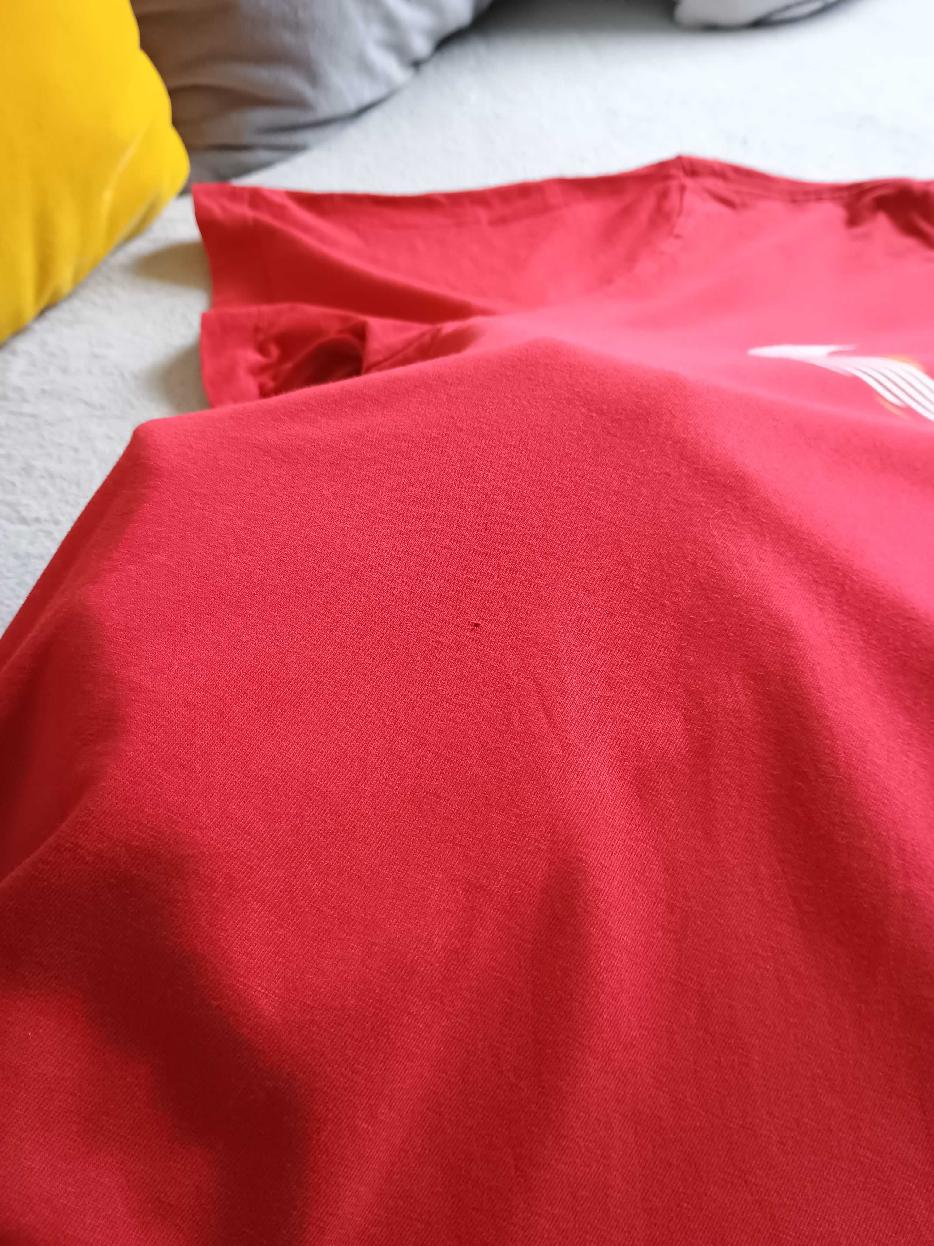 Męski t-shirt/koszulka Nike CK4278.657 - rozmiar S, czerwony