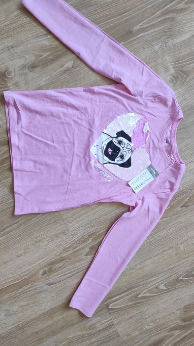 Bluzka z odwracamymi cekinami NOWA 140